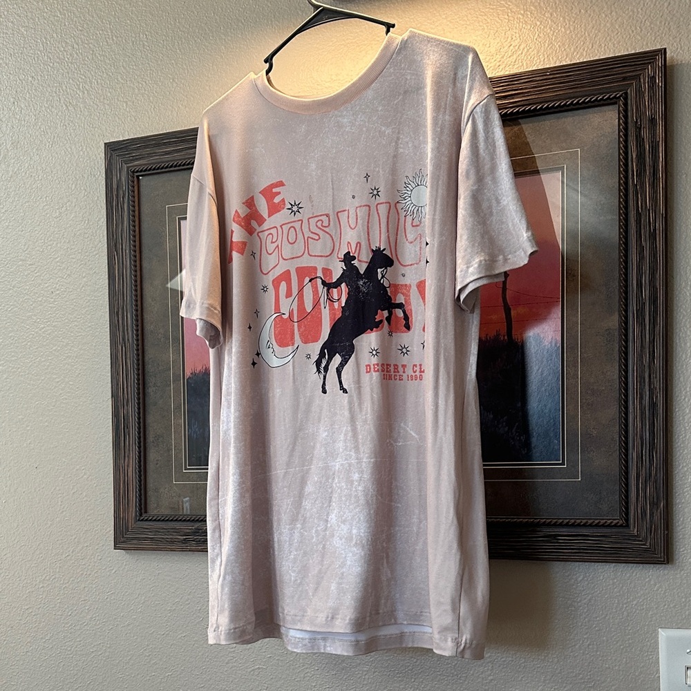 Cosmic Cowboy Graphic T-Shirt